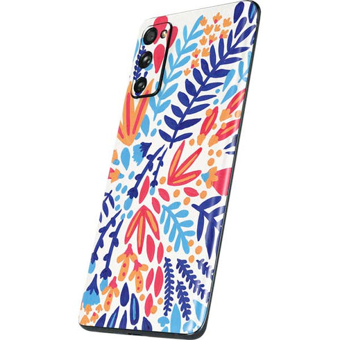 Cat Coq Color Foliage Galaxy S20 Fan Edition Skin